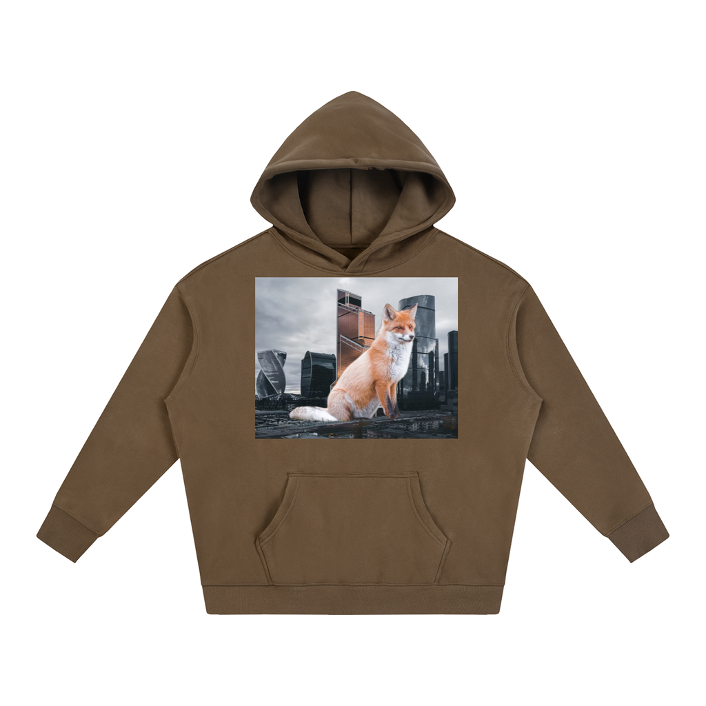 LW 123 Oversize Fleeced Hoodie