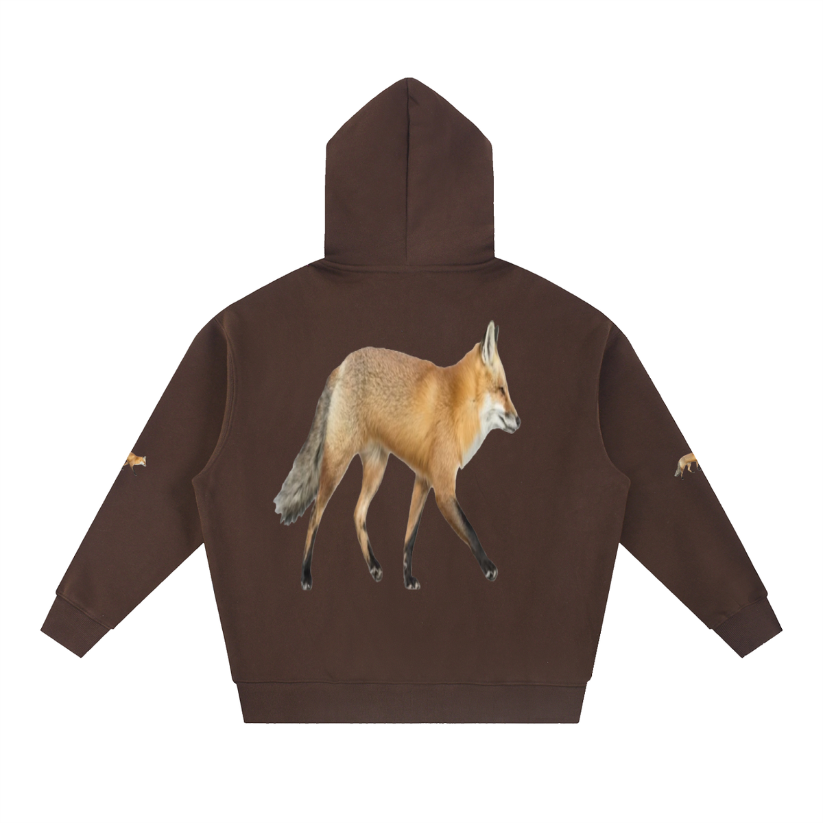 LW 123 Fox Fleece Hoodie