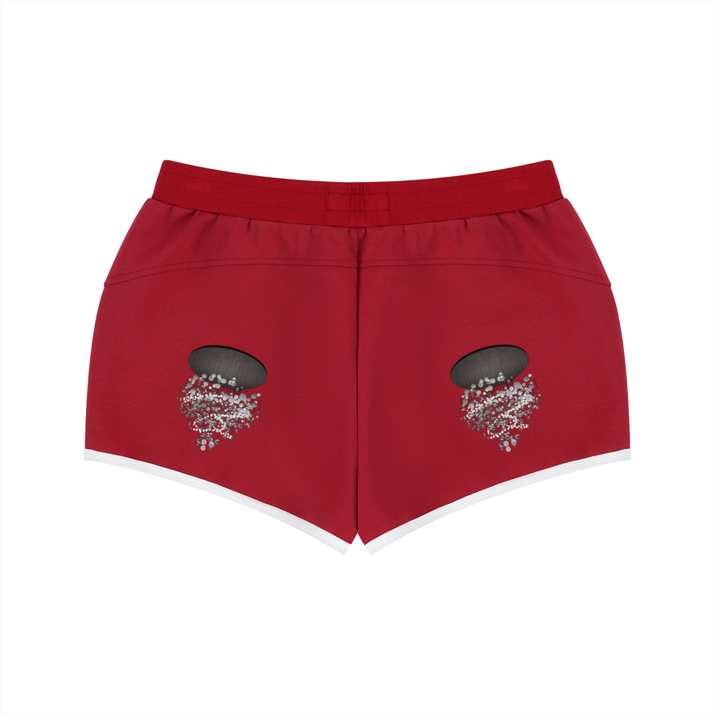 LW 123 Women's Retro Contrast Binding Shorts