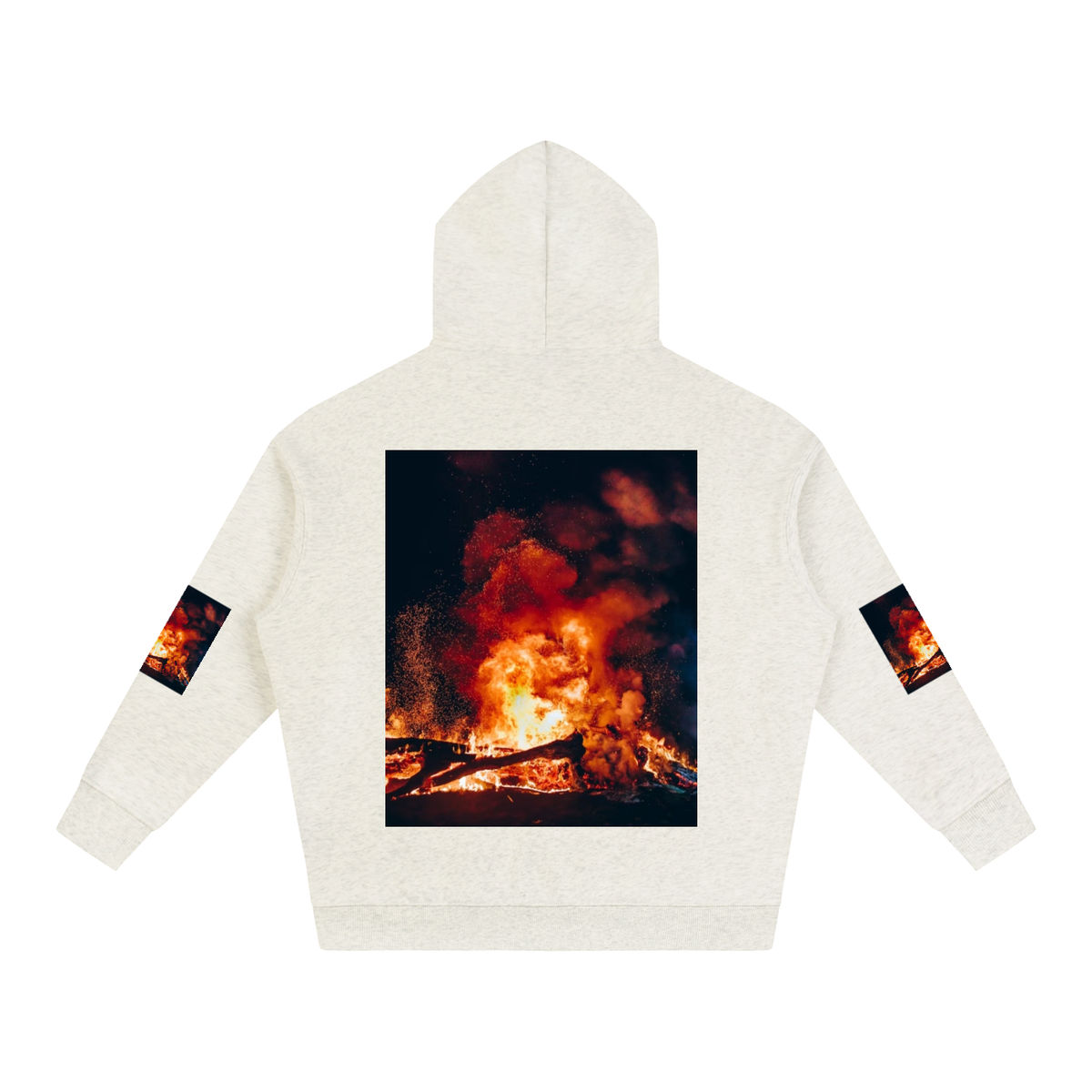 Oversize Fleeced Hoodie