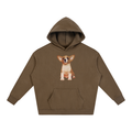 LW 123 Oversize Fleeced Hoodie