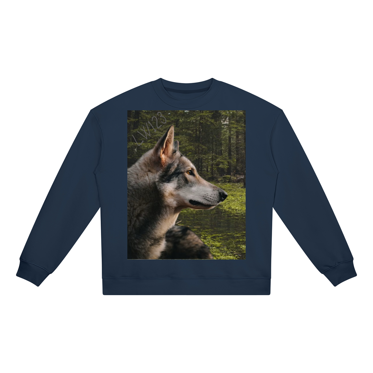 LW 123  Heavyweight Crewneck Sweatshirt