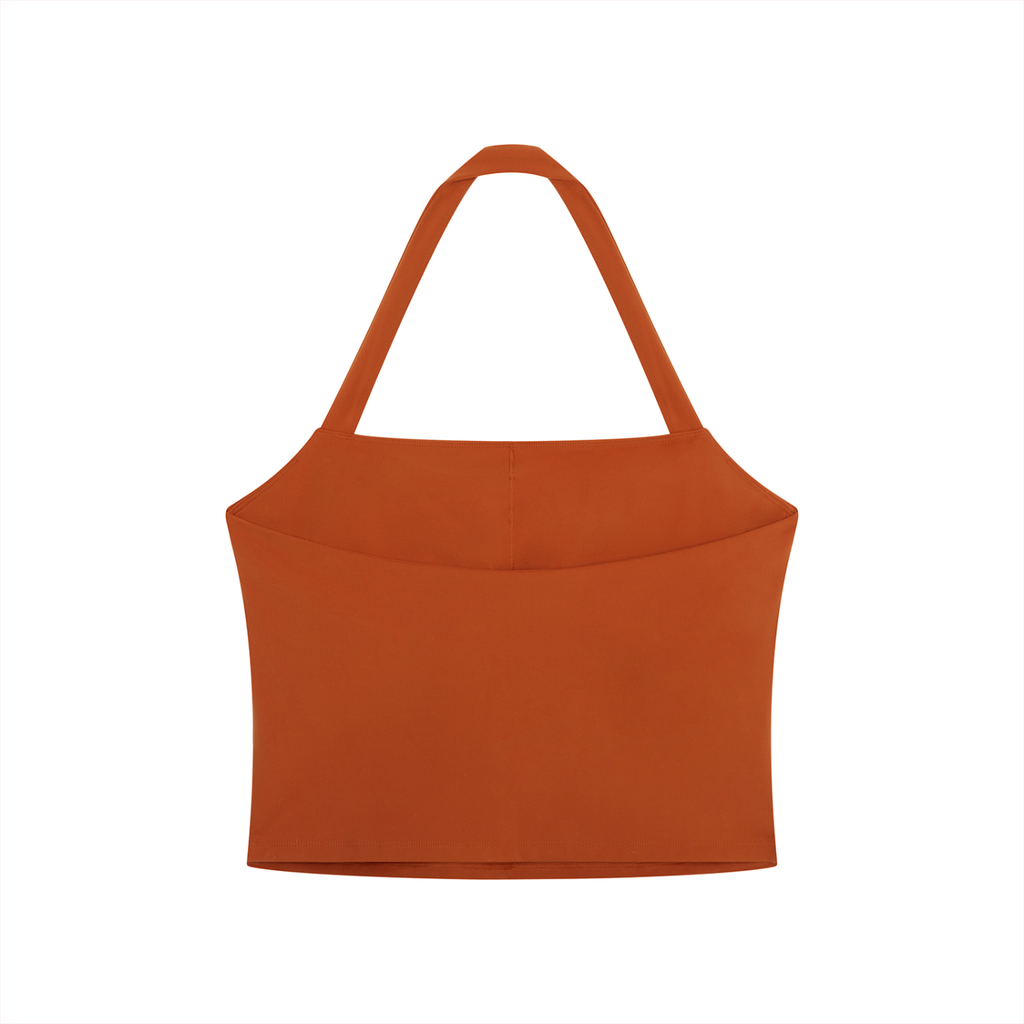 Women's Halter Crop Sports Bra