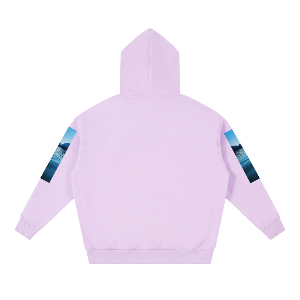 LW 123 Oversized Boxy Fit Fleece Hoodie