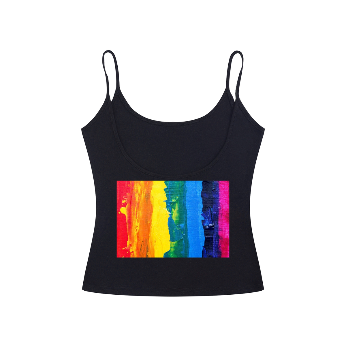LW 123 Women’s Slim Fit Open-Back Tank Top