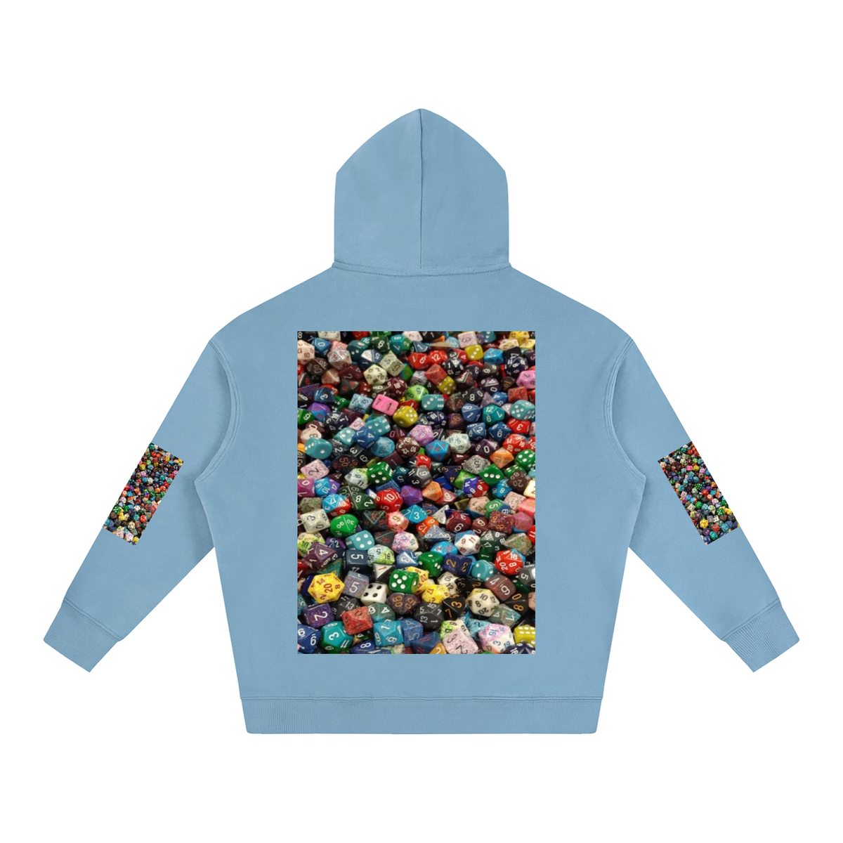 LW 123 Oversize Fleeced Hoodie