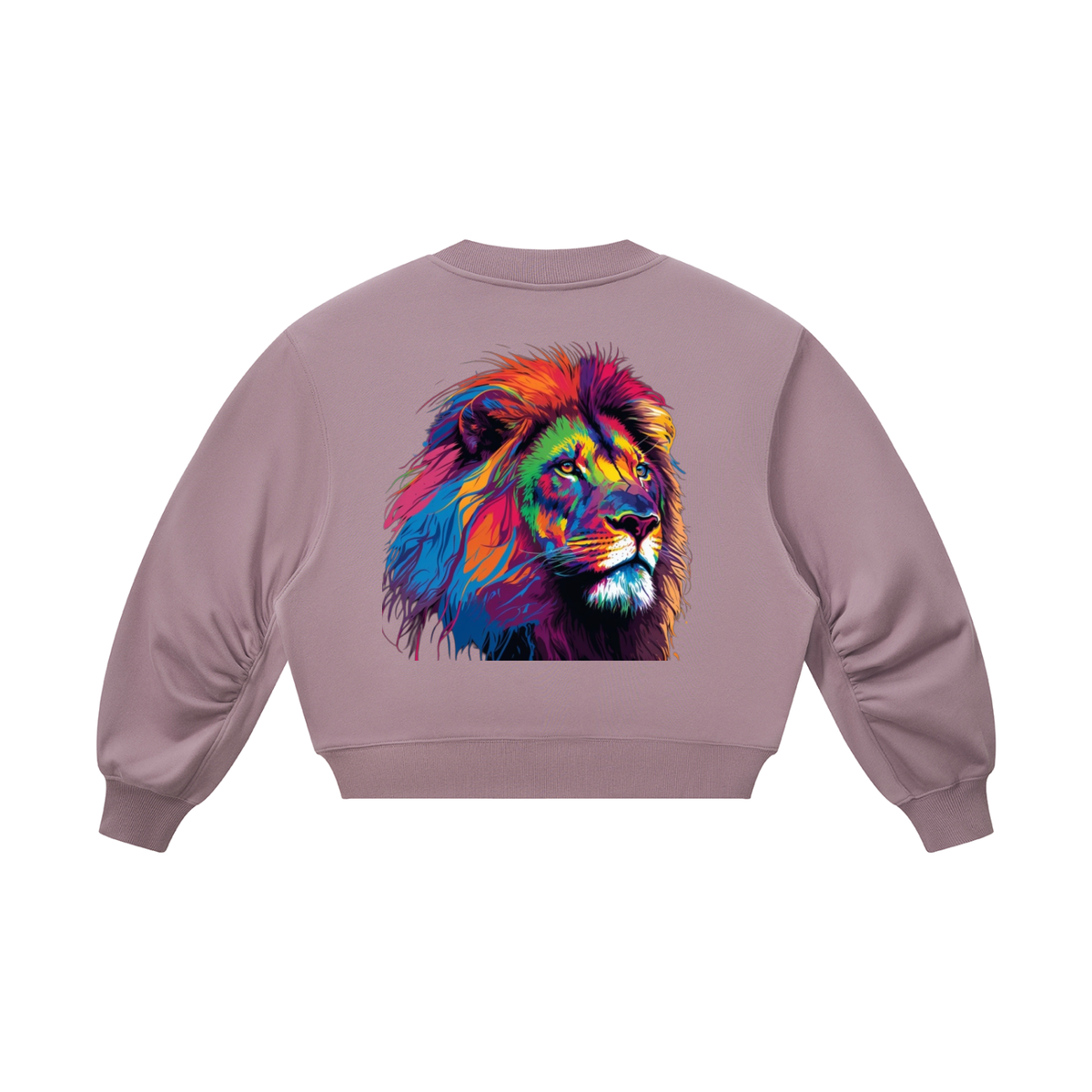 LW 123 Women’s Crop V-Neck Sweatshirt