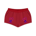 LW 123 Women's Retro Contrast Binding Shorts