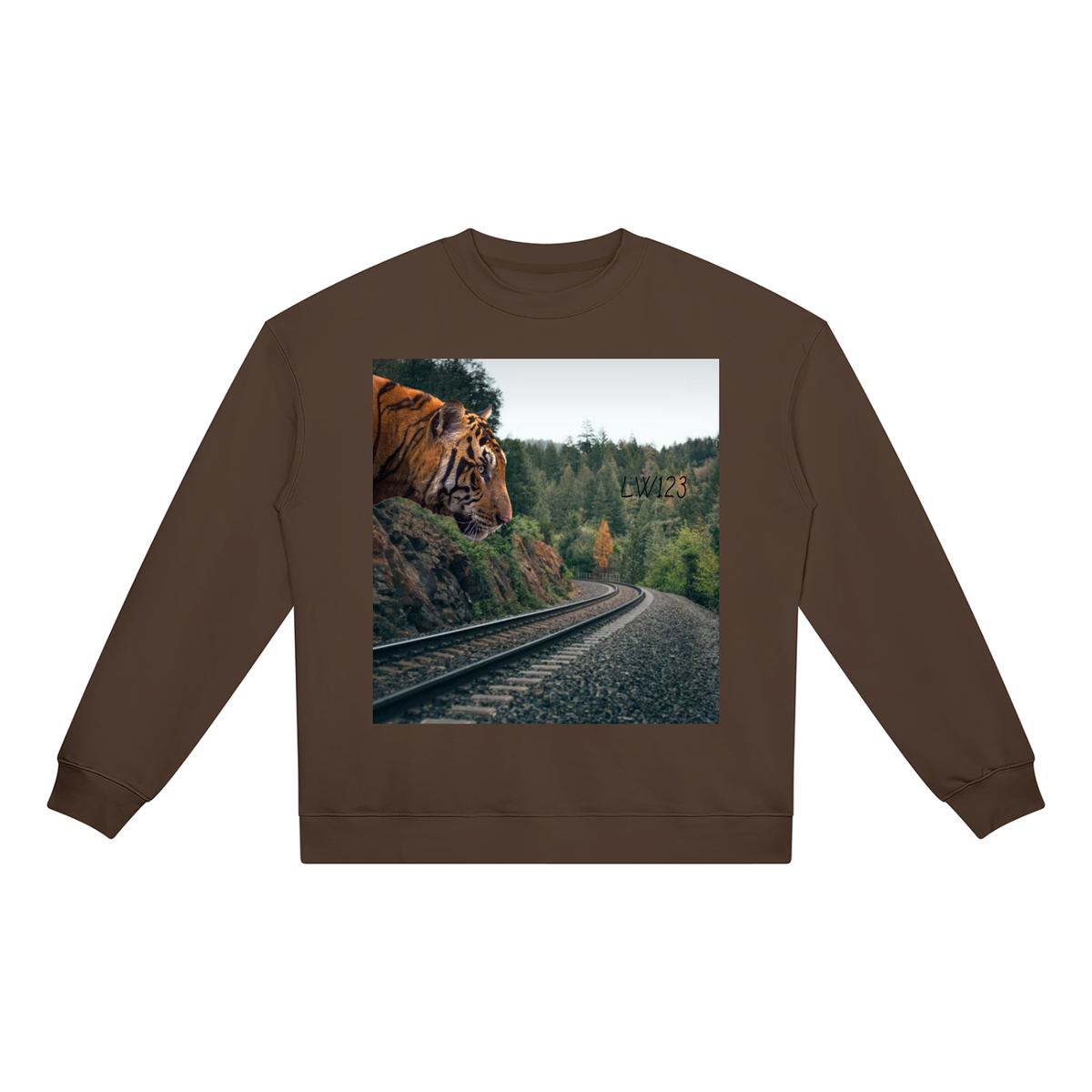 LW 123  Heavyweight Crewneck Sweatshirt