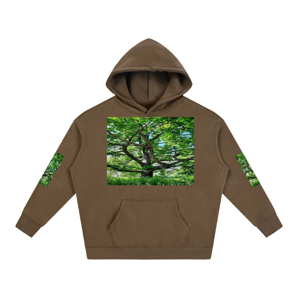 LW 123 Oversize Fleeced Hoodie