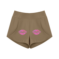 LW 123 Women's High Rise Yoga Shorts