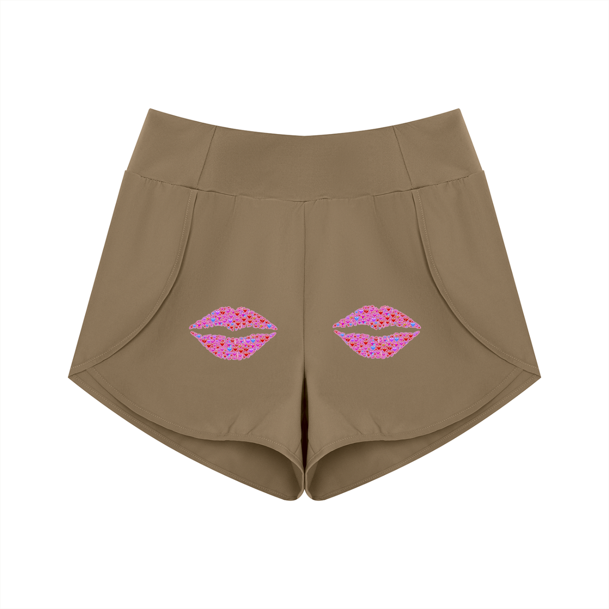 LW 123 Women's High Rise Yoga Shorts