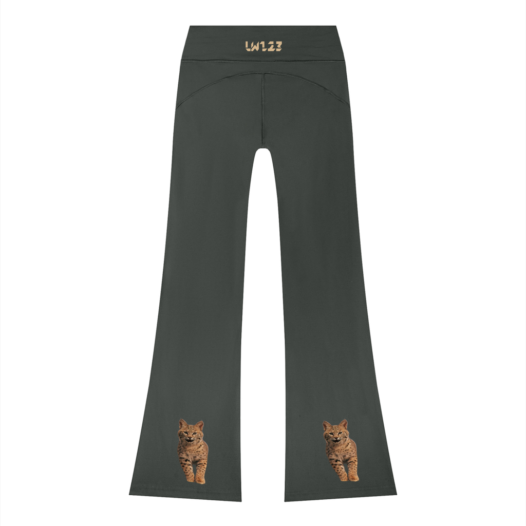 LW 123 Flared Drawstring Yoga Pants