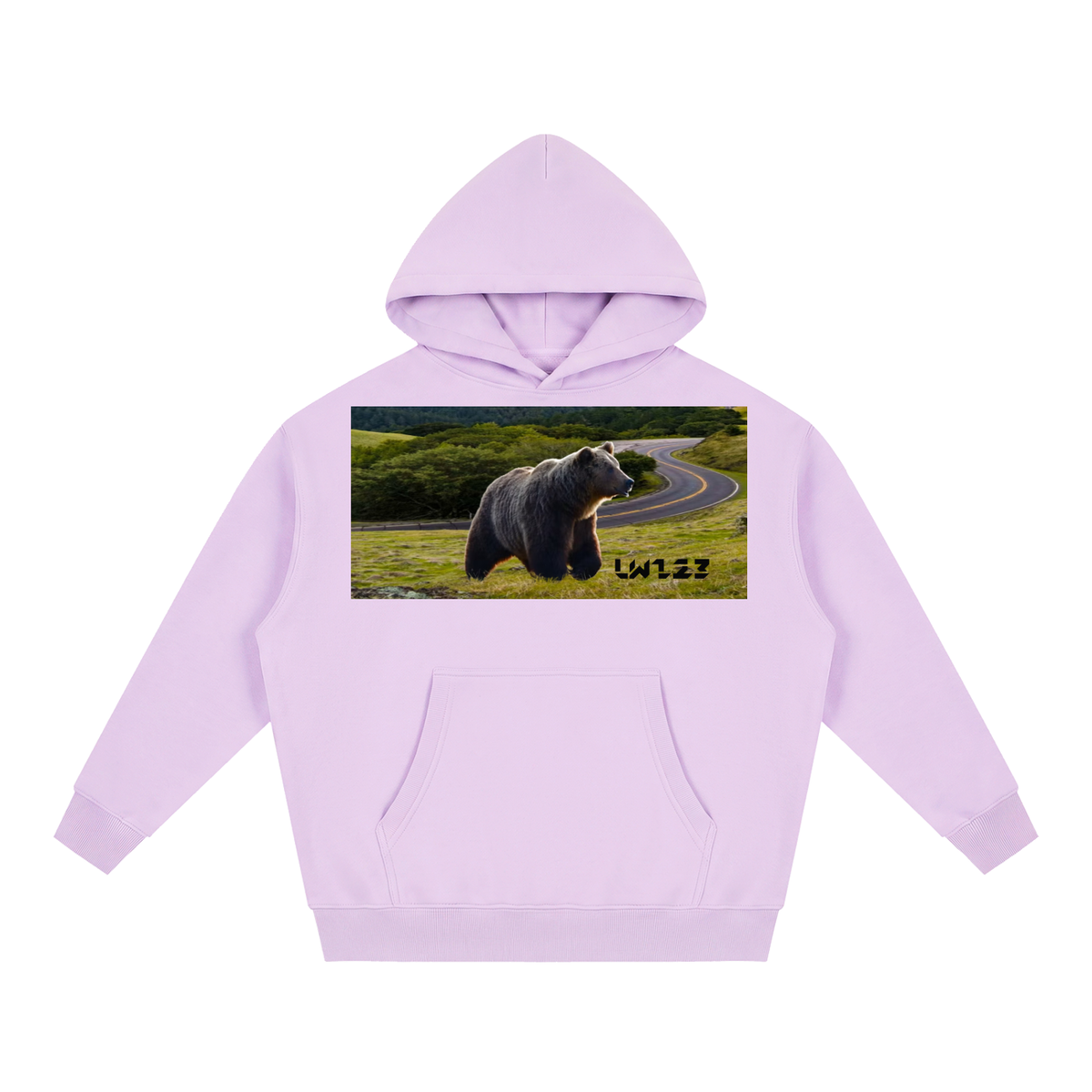LW 123  Fleece Hoodie