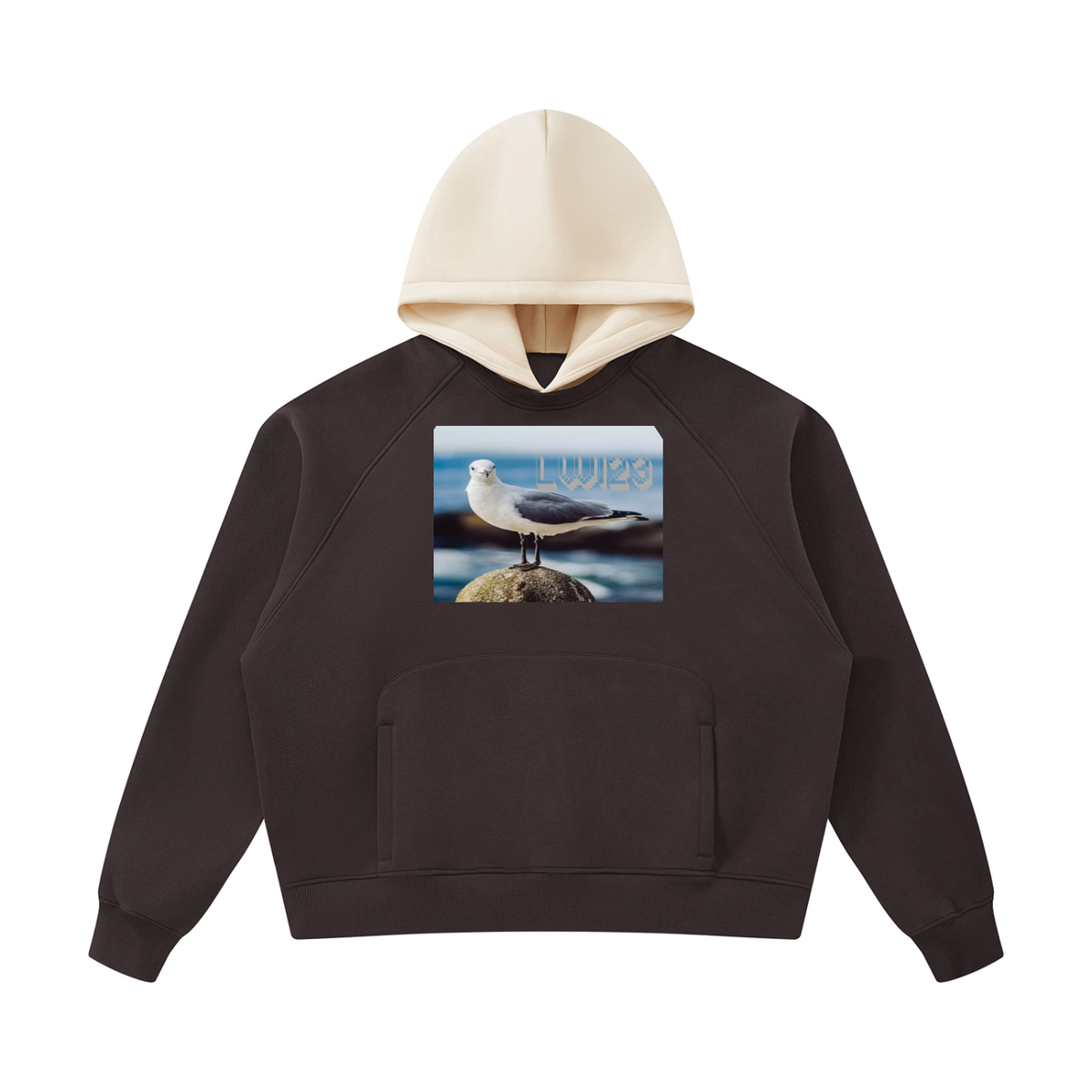 LW 123  Fleece Hoodie