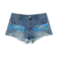 LW 123 Raw Hem Denim Shorts