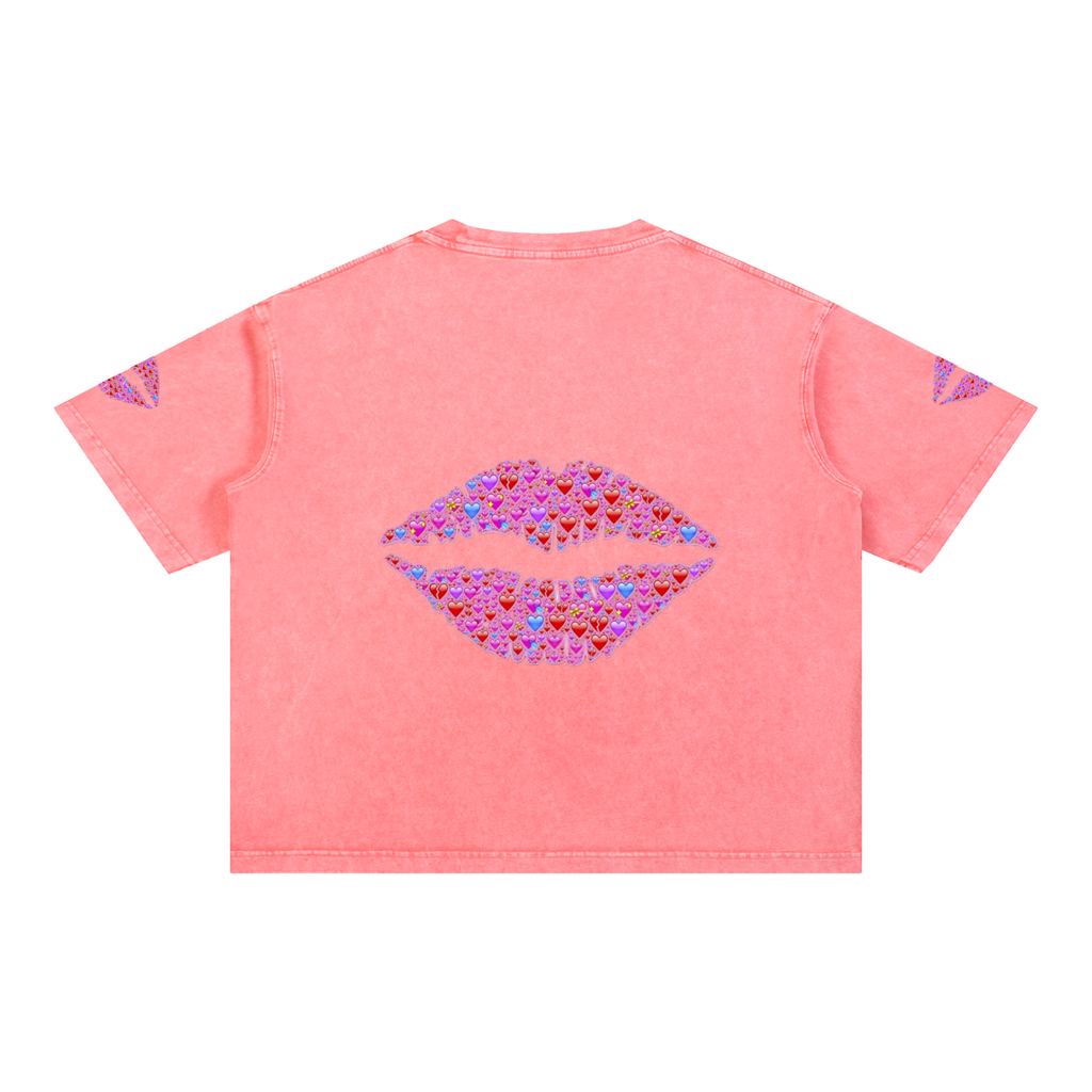 LW 123 Mineral Wash Boxy Cotton T-Shirt