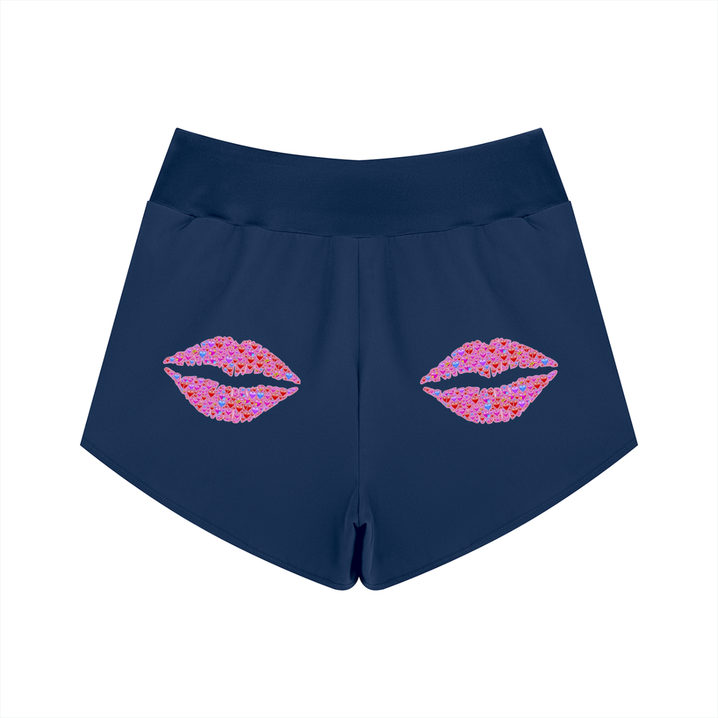 LW 123 Women's High Rise Yoga Shorts