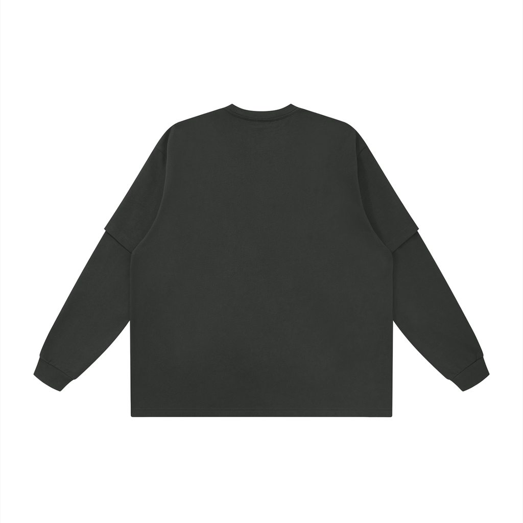 LW 123  Layered Oversized T-Shirt