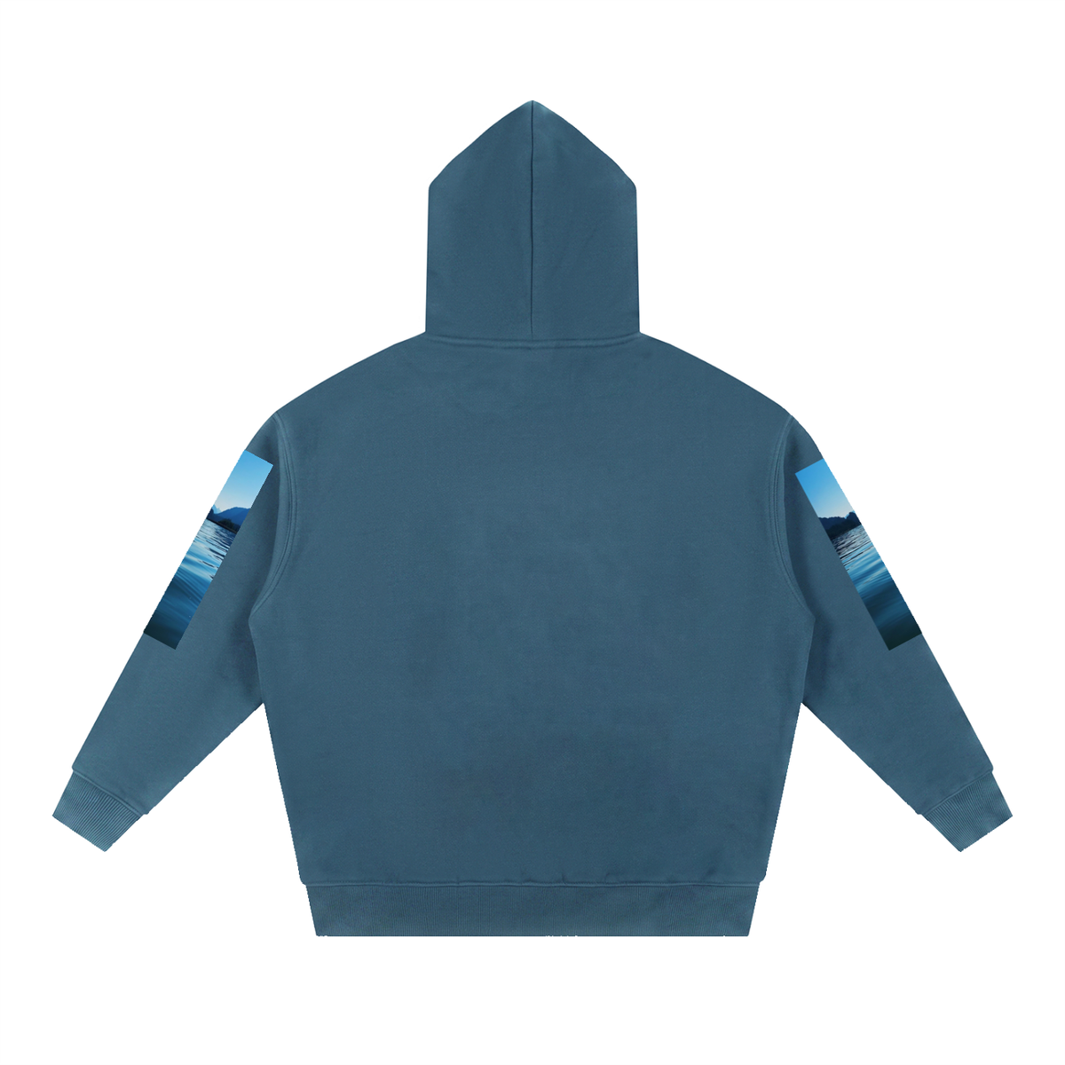 LW 123 Oversized Boxy Fit Fleece Hoodie