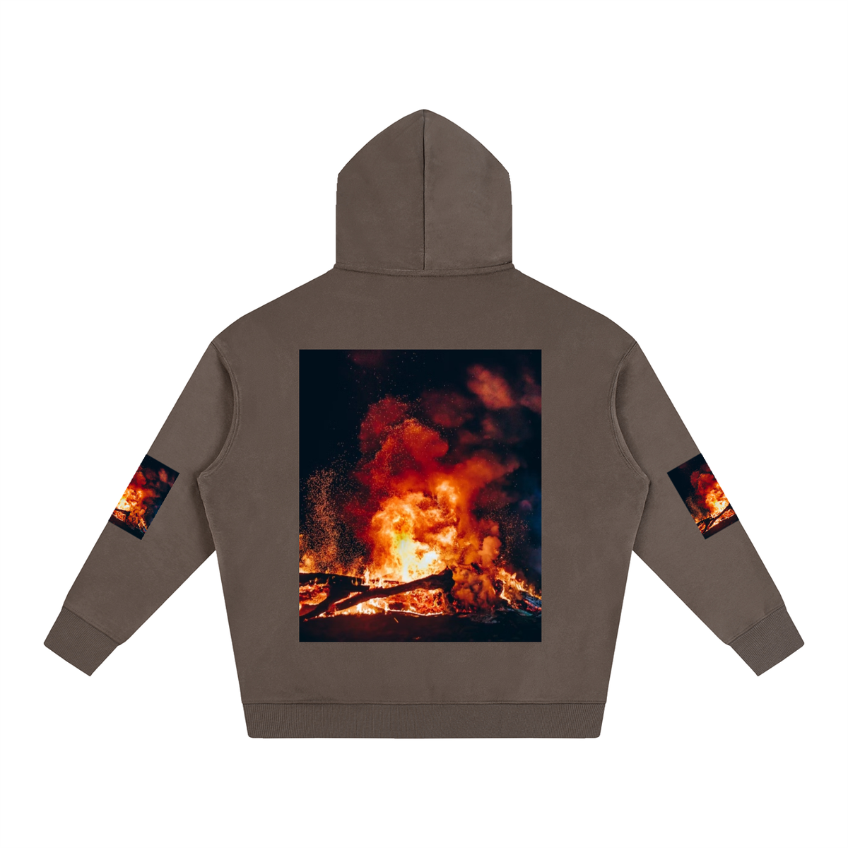 Oversize Fleeced Hoodie