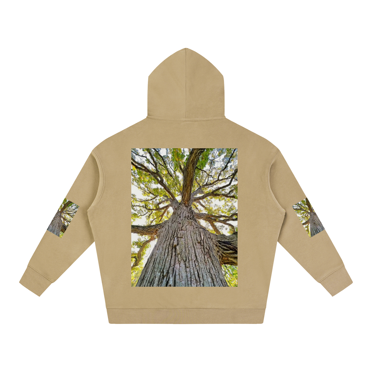 LW 123 Oversize Fleeced Hoodie