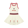 Women's Color Block A-Line Sleeveless Dress