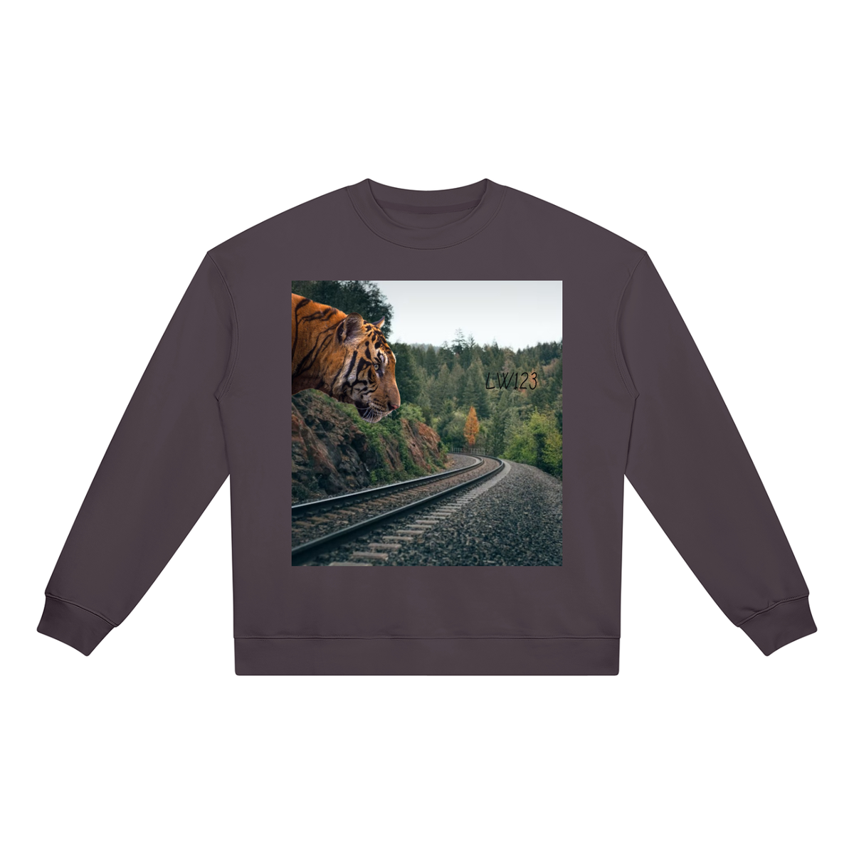 LW 123  Heavyweight Crewneck Sweatshirt