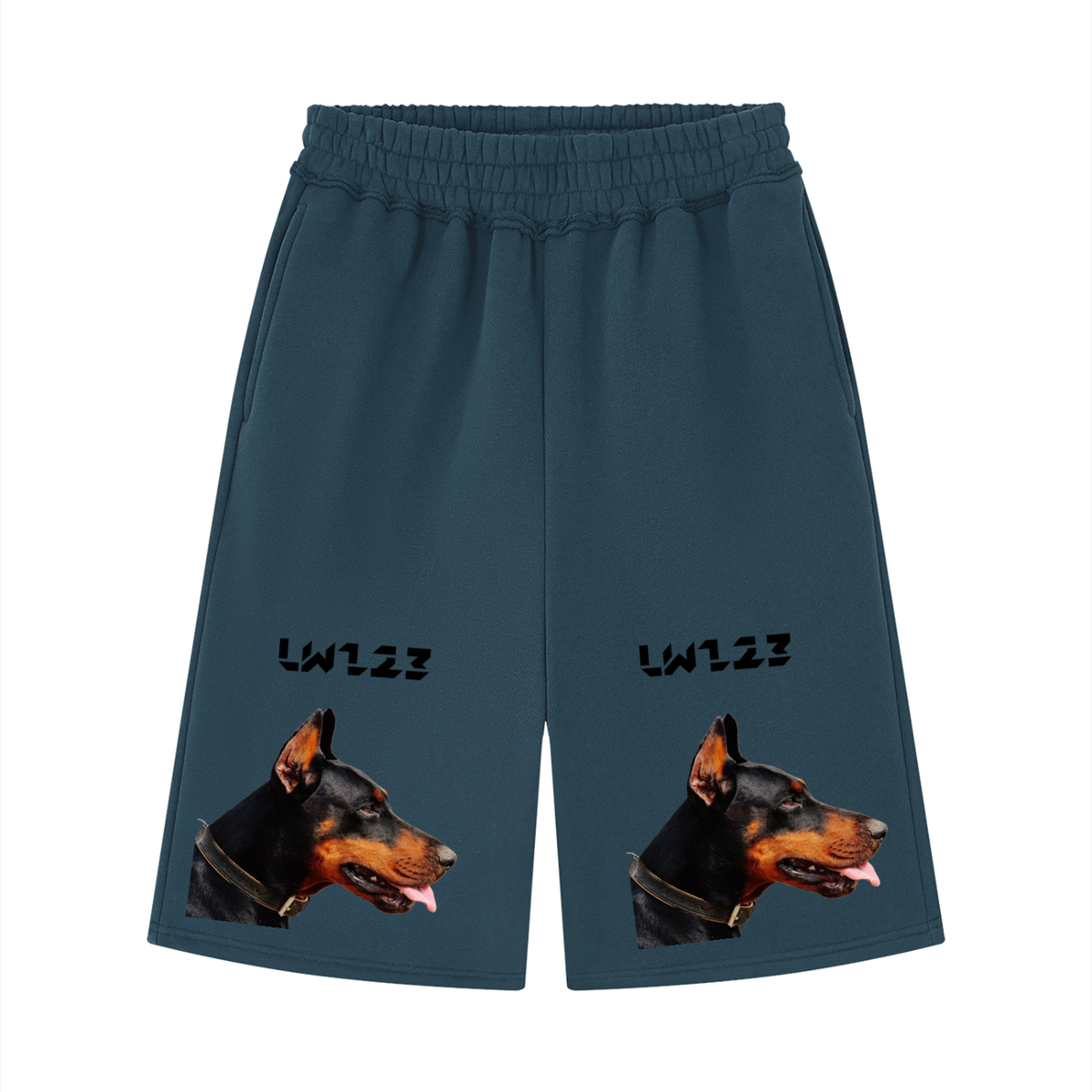 LW 123 Raw Edge Fleece Shorts