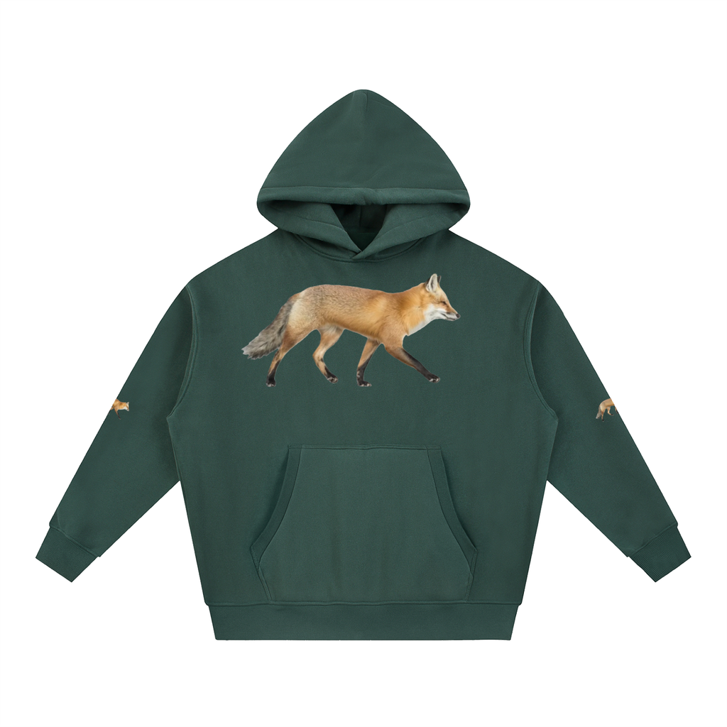 LW 123 Fox Fleece Hoodie