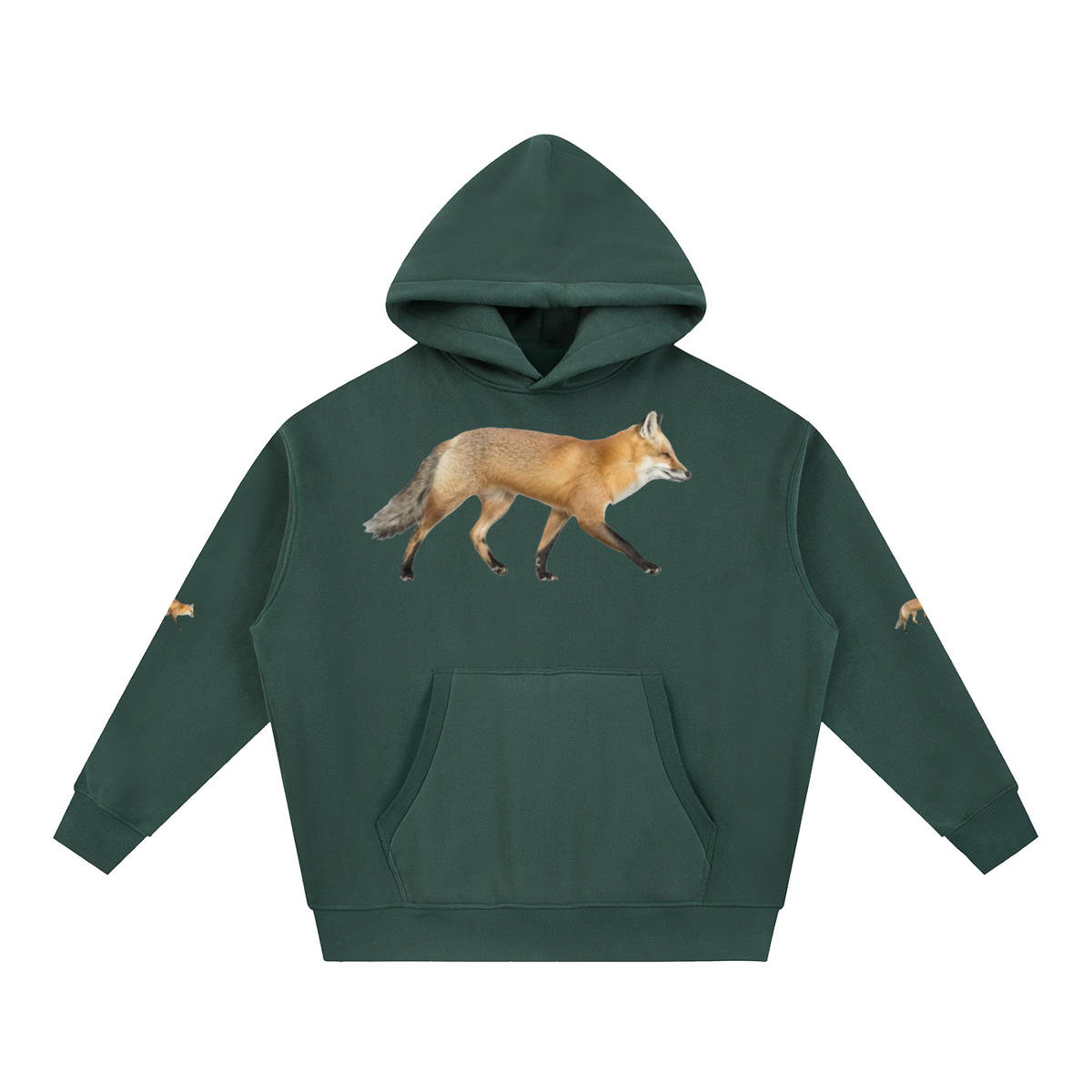 LW 123 Fox Fleece Hoodie
