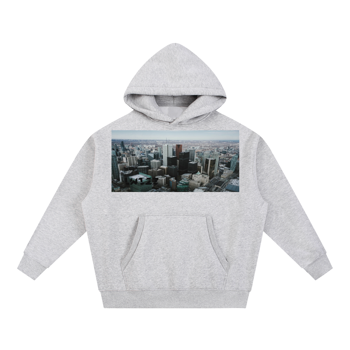 LW 123  Oversized Boxy Fit Fleece Hoodie