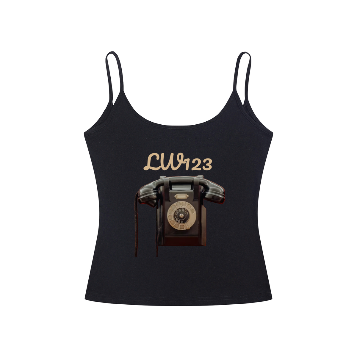 LW 123  Open-Back Tank Top