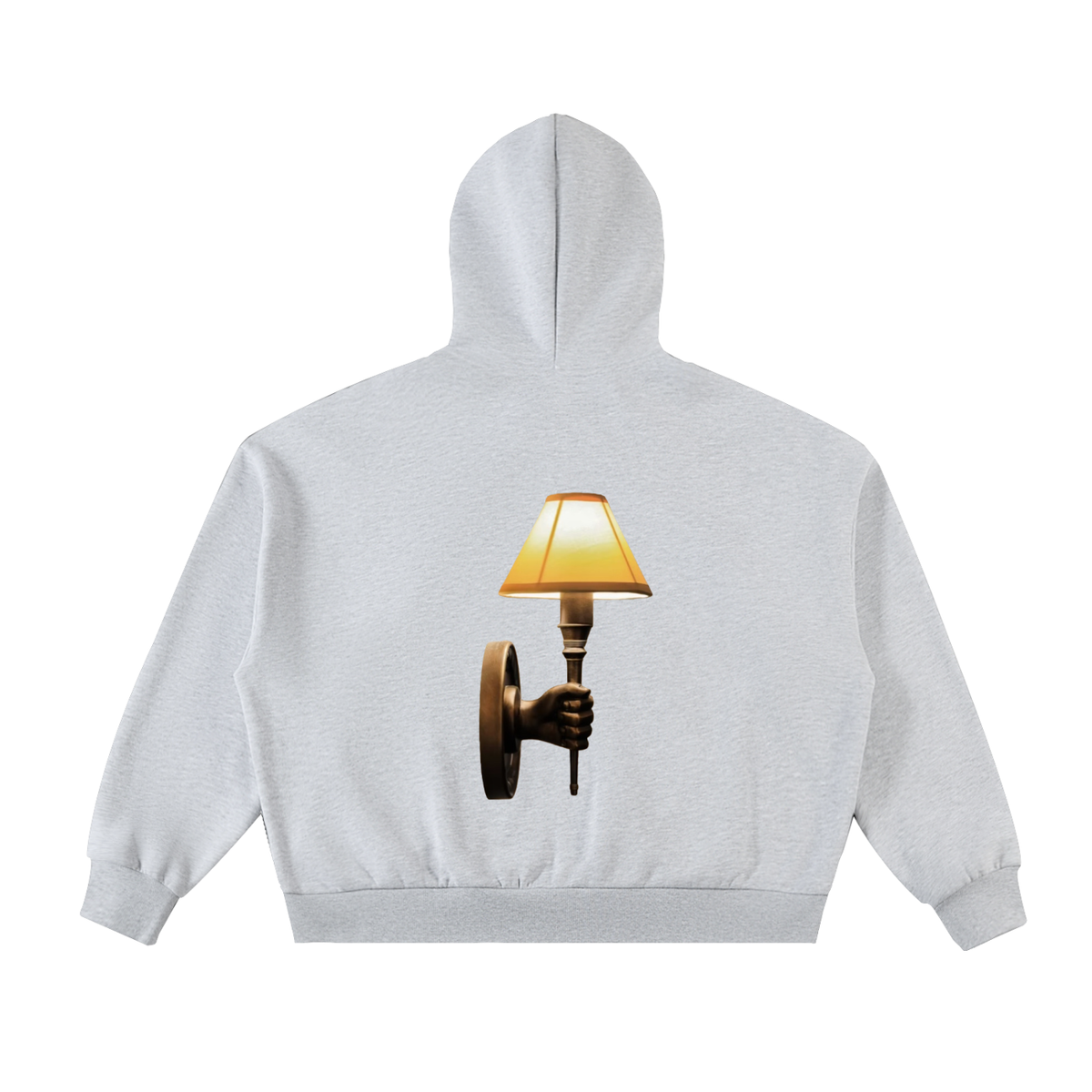 LW 123 Fleeced Full-Zip Boxy Hoodie