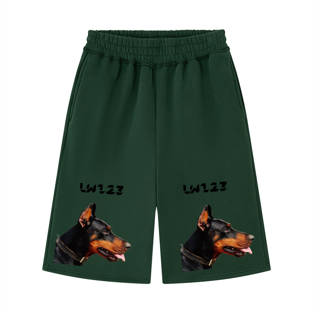 LW 123 Raw Edge Fleece Shorts