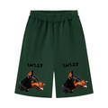 LW 123 Raw Edge Fleece Shorts