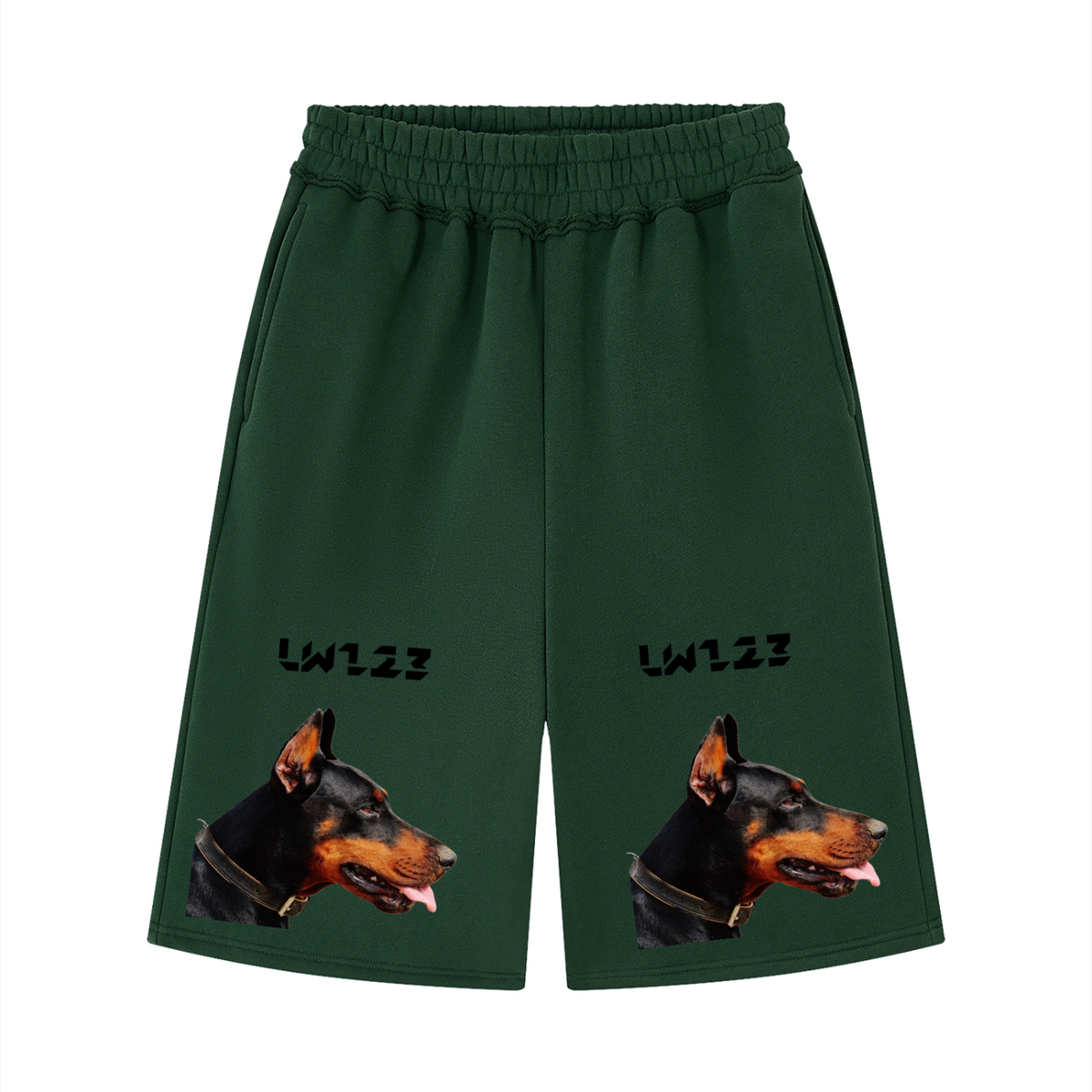 LW 123 Raw Edge Fleece Shorts