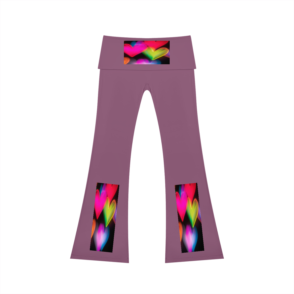LW 123 Women's High Rise Flared Yoga Pants