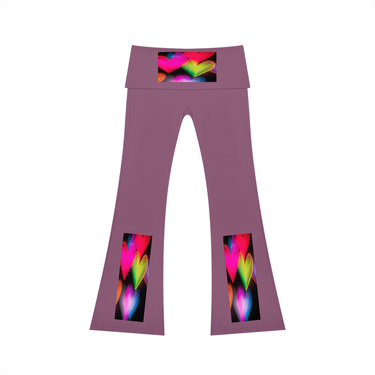 LW 123 Women's High Rise Flared Yoga Pants