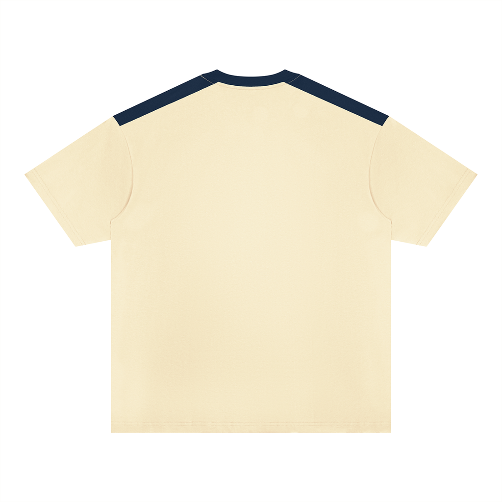 LW 123 Color Block Loose T-Shirt