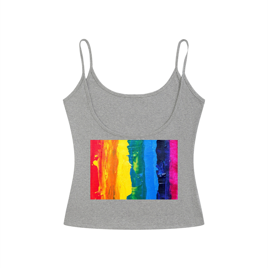 LW 123 Women’s Slim Fit Open-Back Tank Top