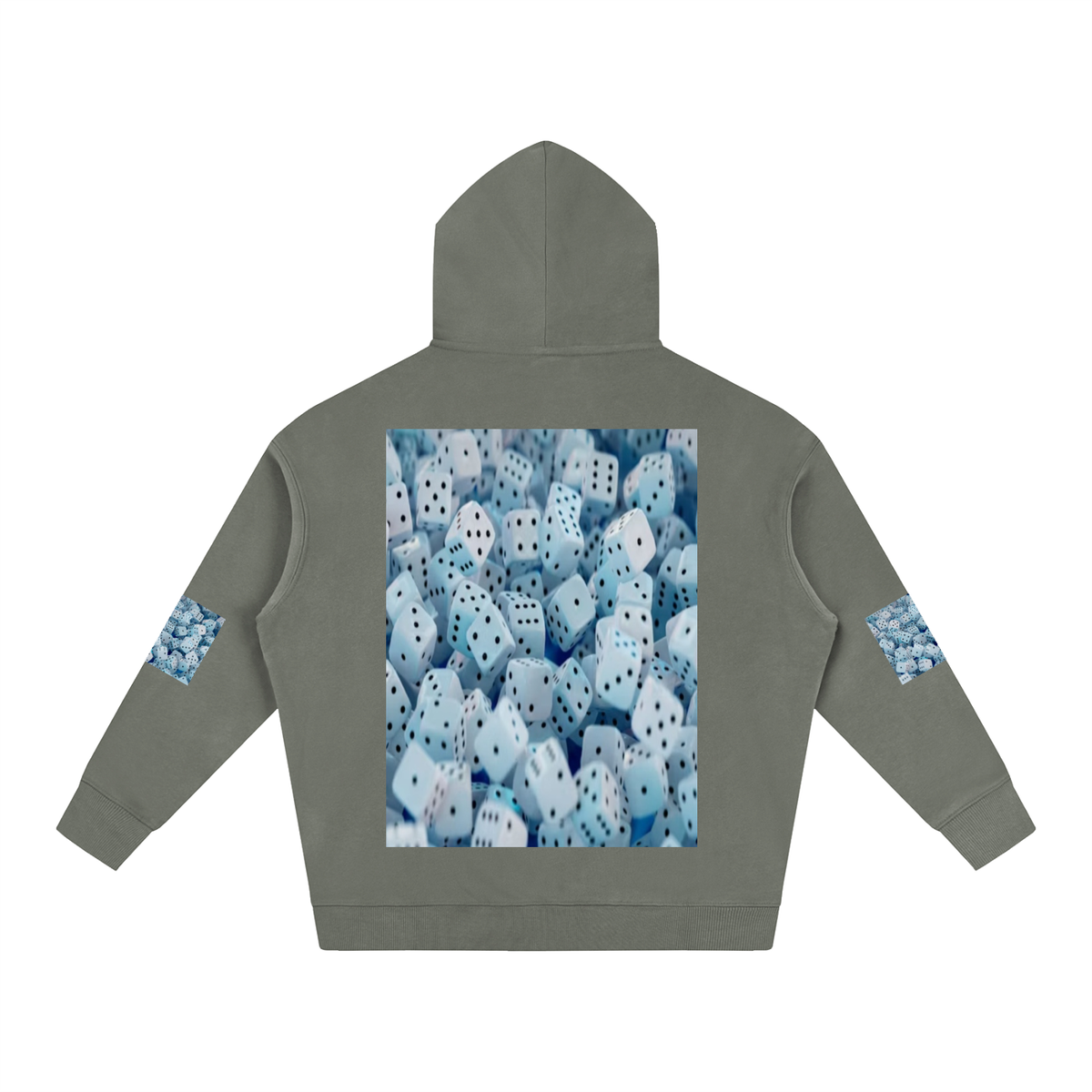 LW 123 Oversize Fleeced Hoodie