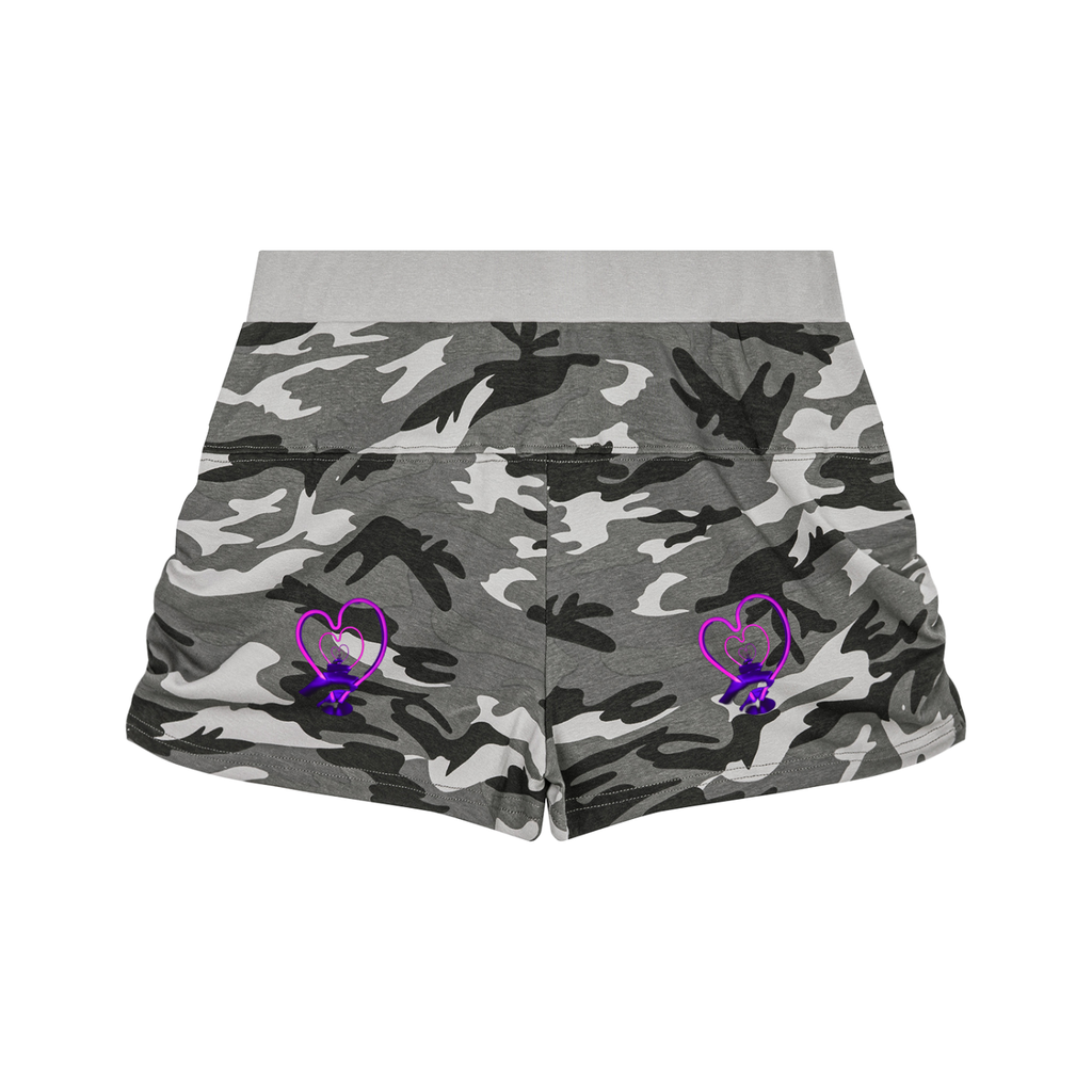 LW 123 Women's Slim Camo Shorts