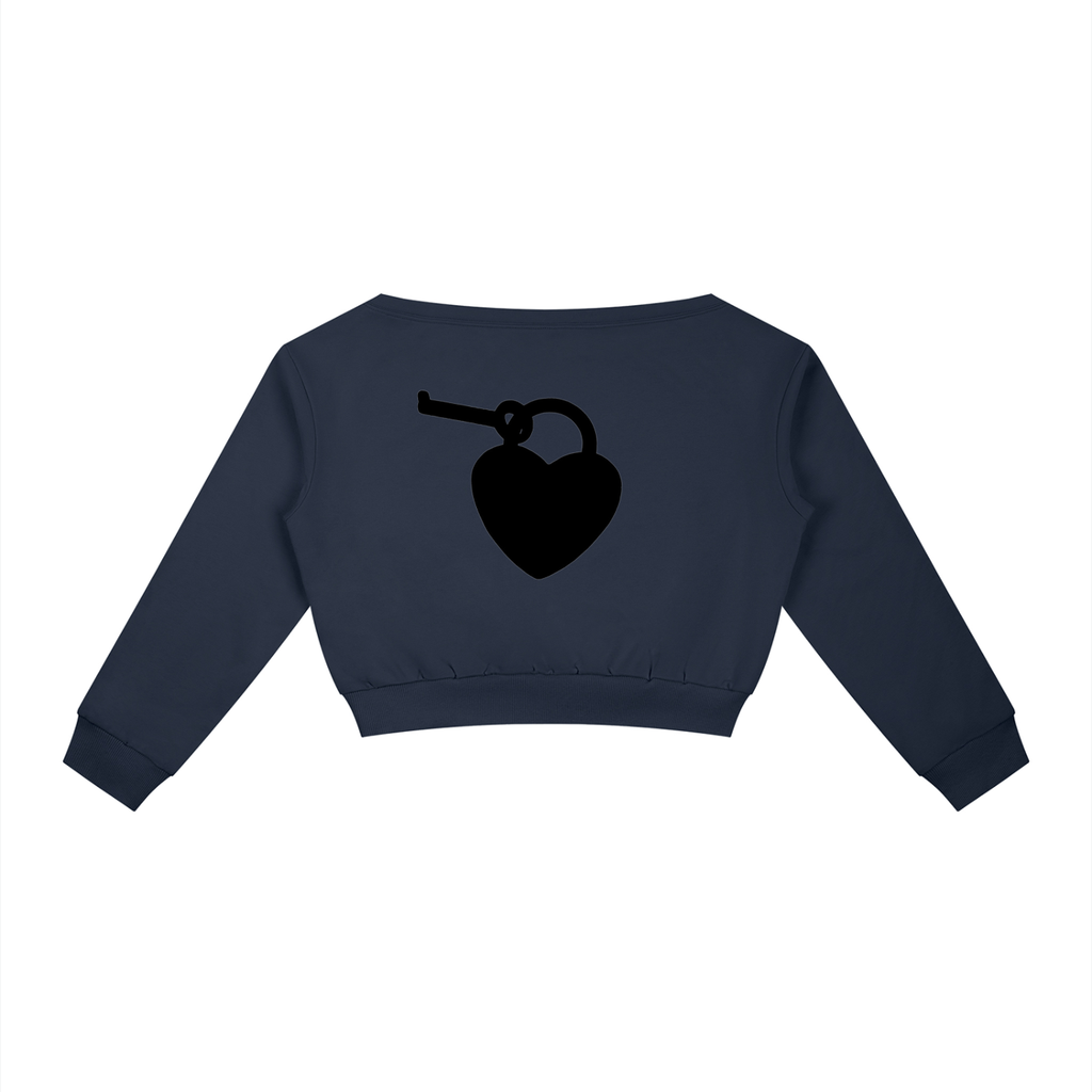LW 123 Women's Off-Shoulder Sweatshirt