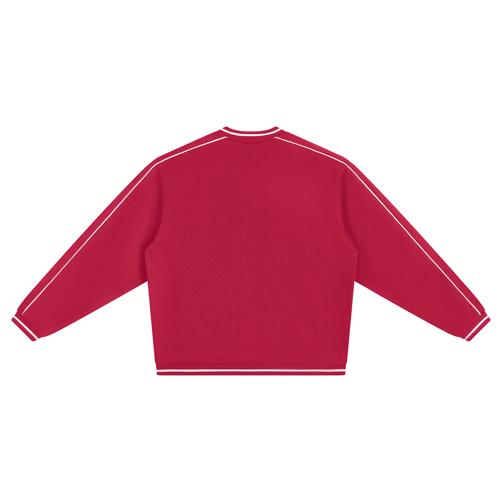 LW 123 Color Block V-Neck Sweatshirt