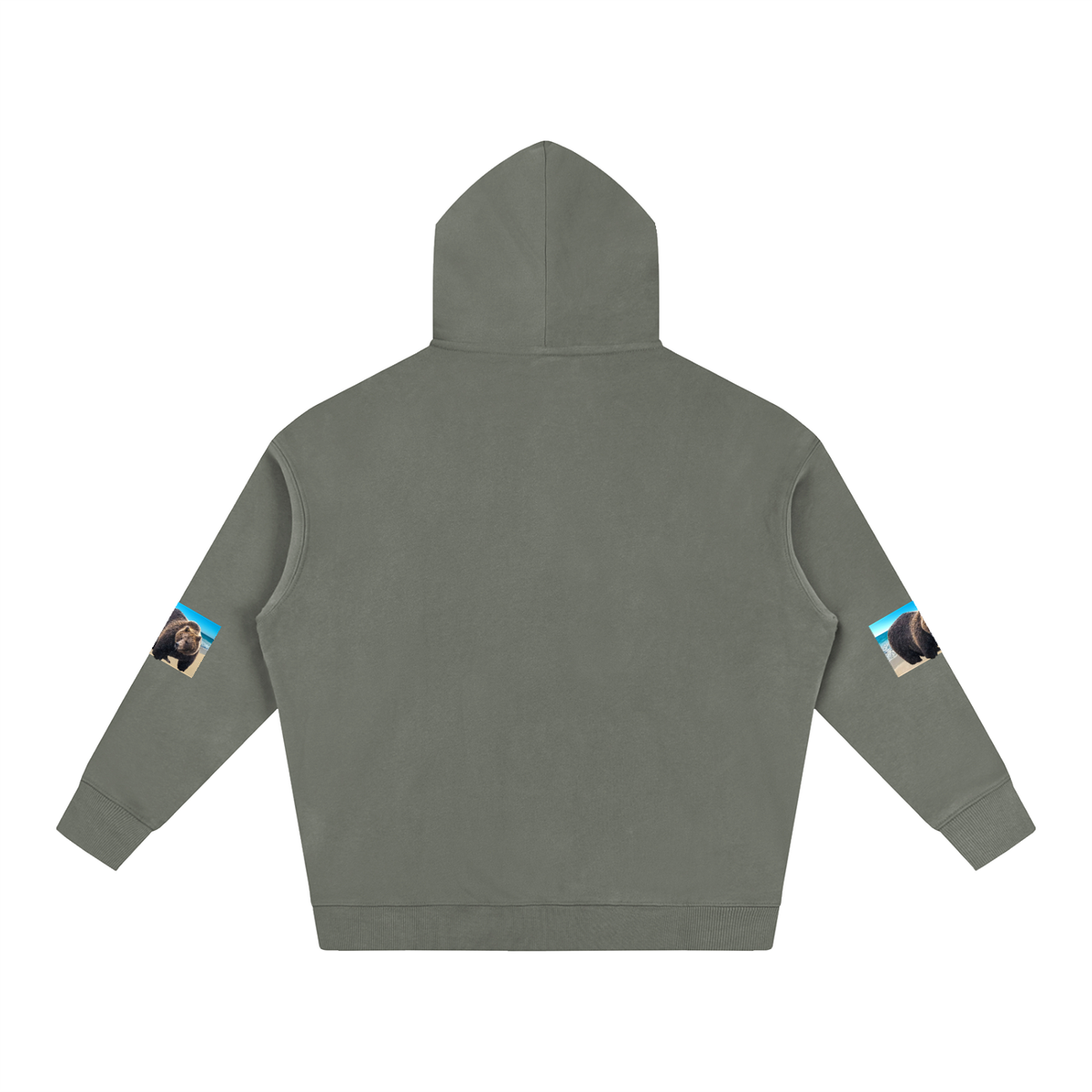 LW 123 Oversize Fleeced Hoodie