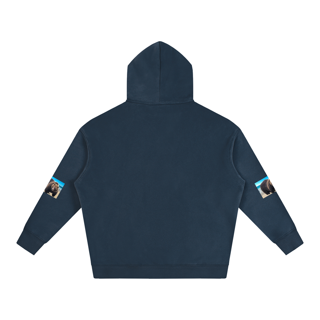 LW 123 Oversize Fleeced Hoodie