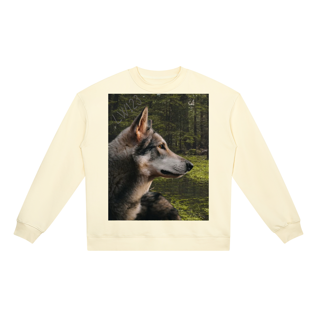 LW 123  Heavyweight Crewneck Sweatshirt
