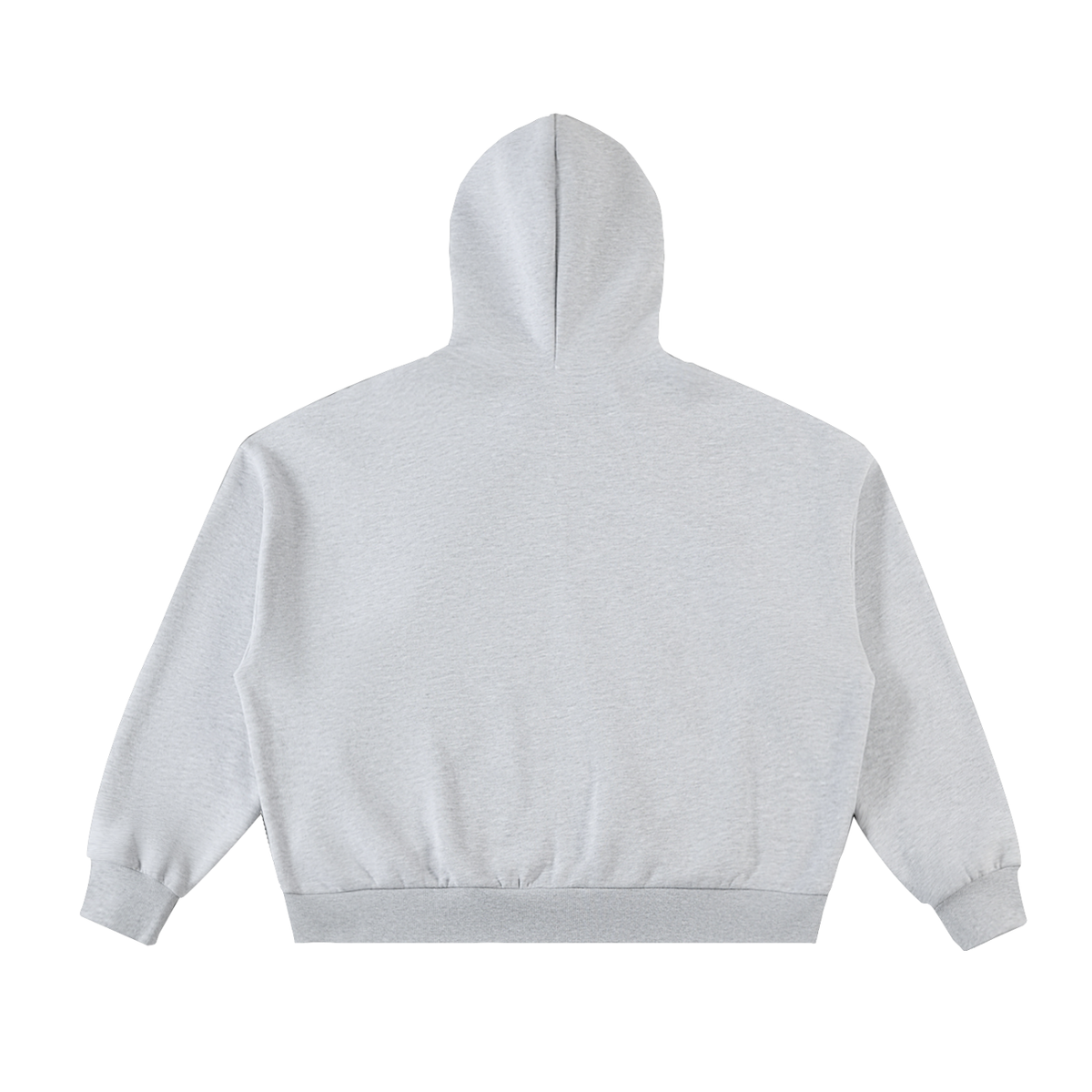 LW 123 Fleeced Full-Zip Boxy Hoodie