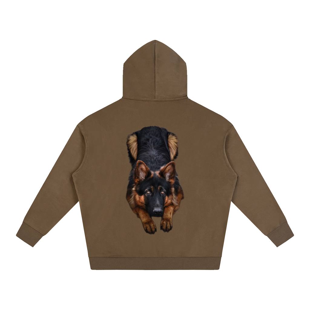 LW 123  Fleeced Hoodie
